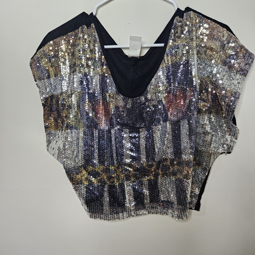 Women's 90s Blush Crop Tank Top Size Large Y2K NWT